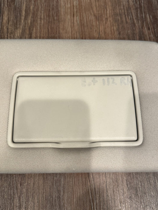 2017 NISSAN TITAN XD RESERVE FRONT LEFT RIGHT SUN VISORS OEM