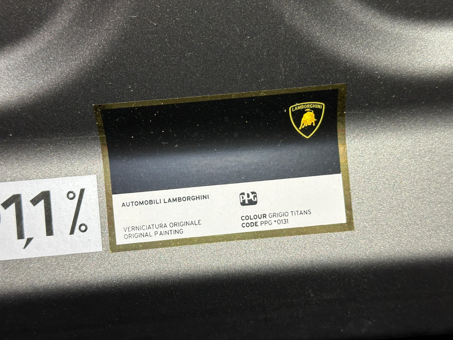 2015-2023 LAMBORGHINI HURACAN FRONT BONNET HOOD PANEL OEM 4T0823021C GRIGIO 0131