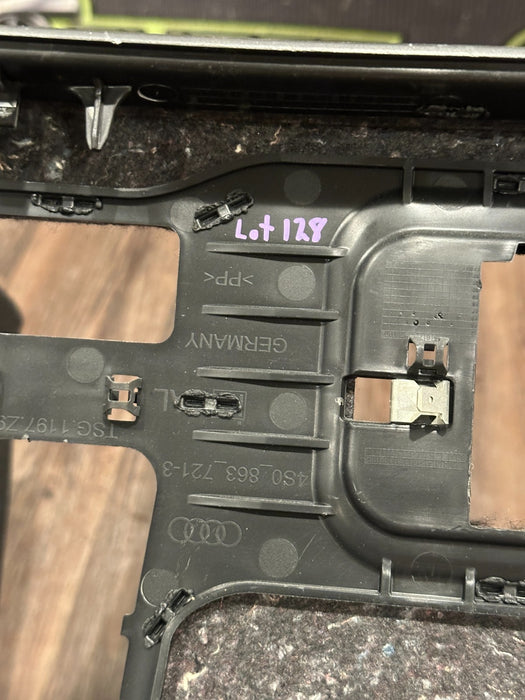 2017 AUDI R8 FRONT TRUNK FRUNK  LUGGAGE COMPARTMENT LINING OEM