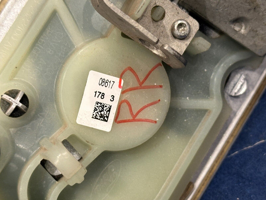 2017-2019 FORD F250 F350 F450 REAR RIGHT WHITE W/ CHROME DOOR HANDLE OEM