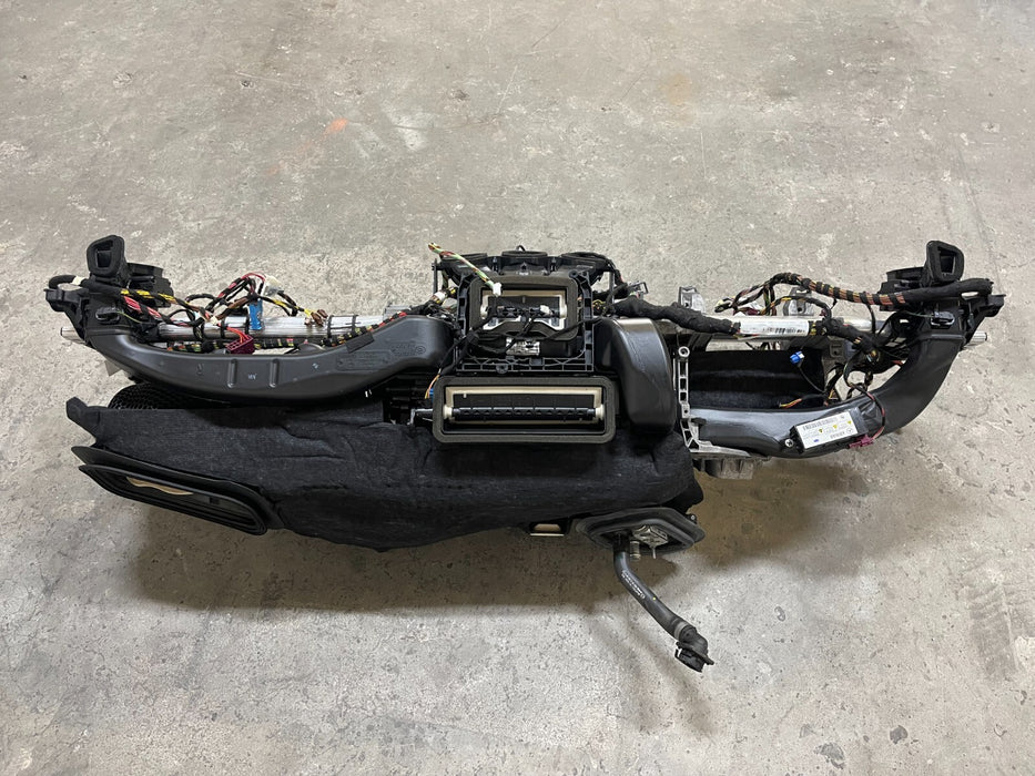 2017 MERCEDES-BENZ C63 AMG C205 COUPE DASHBOARD FRAME W/ WIRING HARNESSES OEM