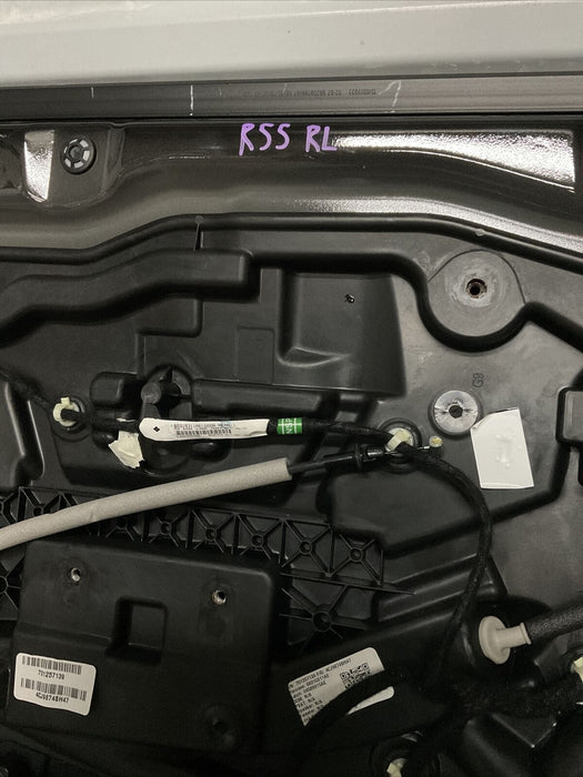 2022 RAM 1500 TRX 6.2L HELLCAT REAR DRIVER LEFT LH DOOR BLACK OEM ~DAMAGE~