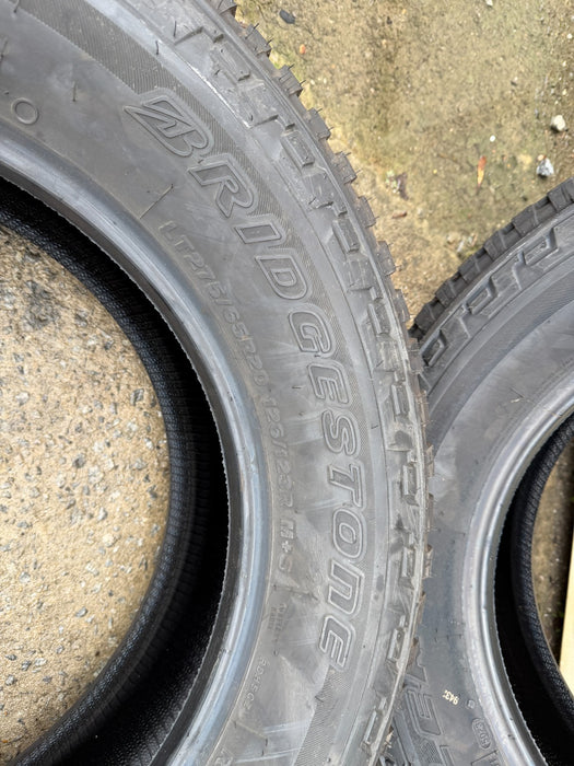 Ford F250 New Take Off tires  LT275/65R20 BRIDGESTONE DUELER A/T