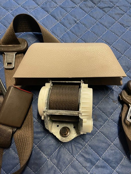 2017-2019 FORD F250 F350 F450 LIMITED BROWN REAR LEFT RIGHT MIDDLE SEATBELTS OEM