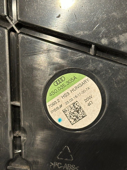 2018 AUDI R8 SPYDER PLUS RIGHT PASSENGER SIDE DOOR SPEAKER 4S0 035 305 4S0035305