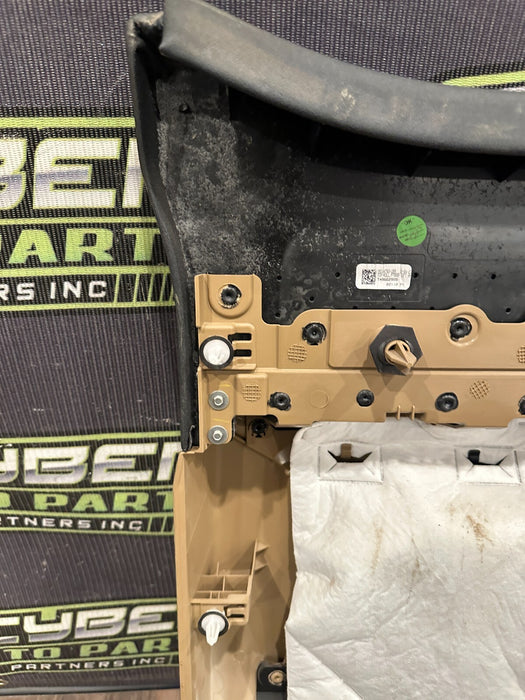 2014 2015 AUDI R8 RIGHT WINDOW BELT MOLDING OEM VELVET PURPLE *FLAWS 5-7*