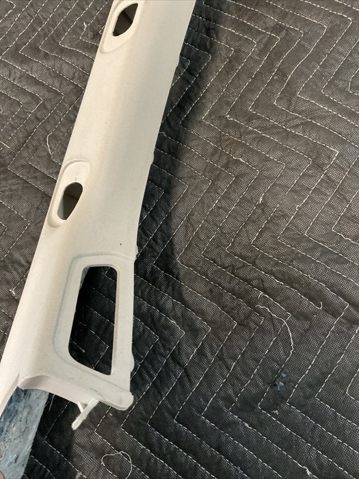 2017 NISSAN TITAN RH PASSENGER A PILLAR TRIM W/HANDLE OEM