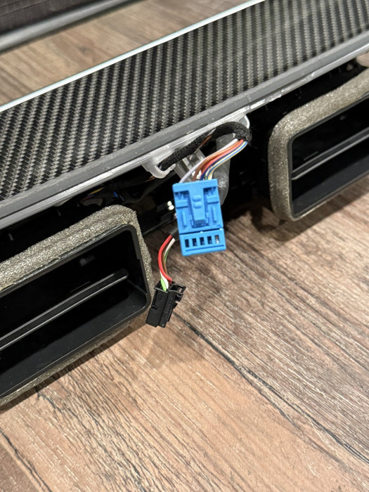 2024 BMW M3 M4 G80 G82 CARBON FIBER DASH AIR VENT SHIFTER BEZEL CONSOLE STORAGE