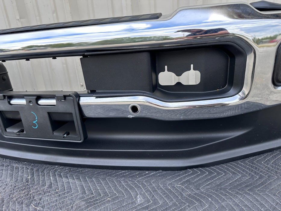 2023 2024 2025 FORD F250 F350 FRONT BUMPER ASSEMBLY CHROME OEM