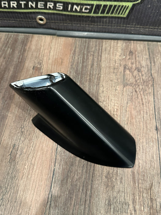 2015-2019 LAMBORGHINI HURACAN DRIVER LEFT MIRROR COVER SHELL OEM *BLACK WRAP*