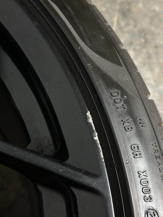 LAMBORGHINI HURACAN EVO CENTER LOCK FRONT REAR WHEELS RIMS 4T0601017AT ~SCUFFS~