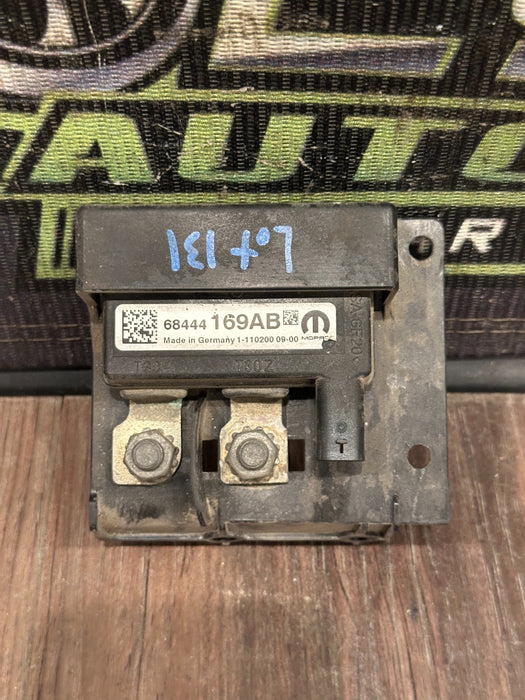 2022 DODGE RAM 3500 6.7L DIESEL INTAKE HEATER GRID RELAY MODULE OEM 68444169AB
