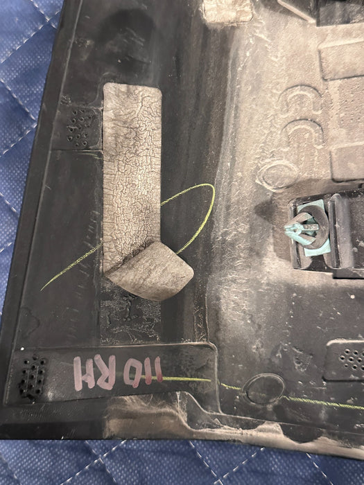 2017-2019 FORD F250 F350 RIGHT PASSENGER CAB CORNER OEM (UM) AGATE BLACK ~READ~