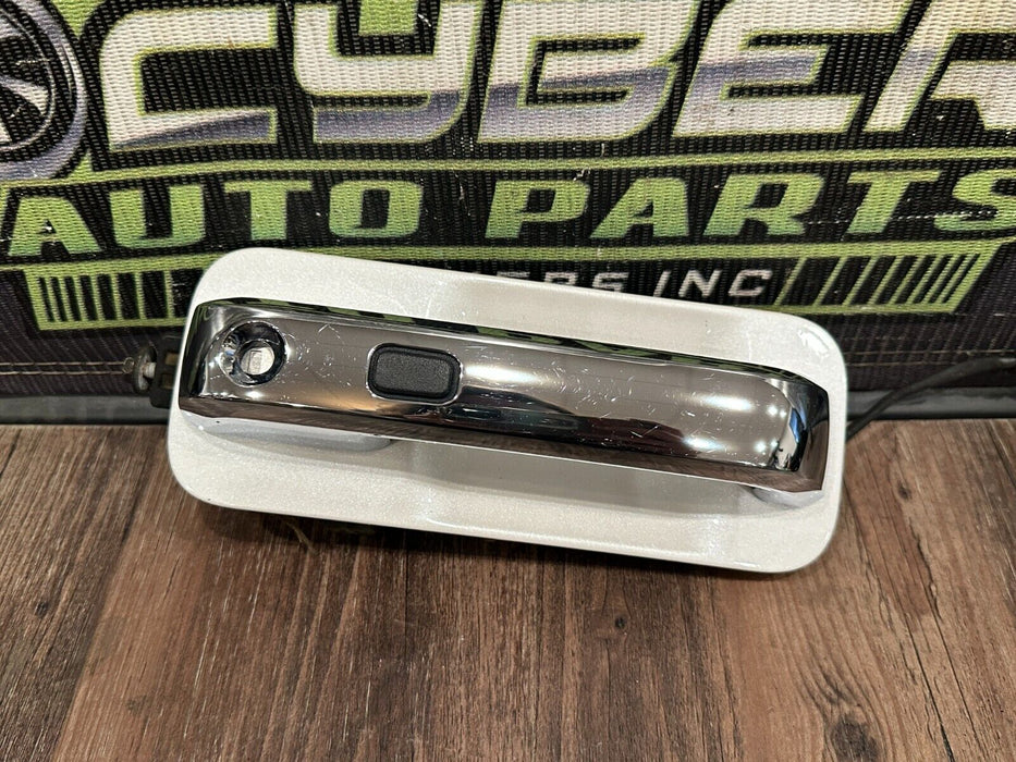 2017-2019 FORD F250 F350 FRONT LEFT DOOR HANDLE TRI COAT (UG) OEM *BURN DAMAGE*