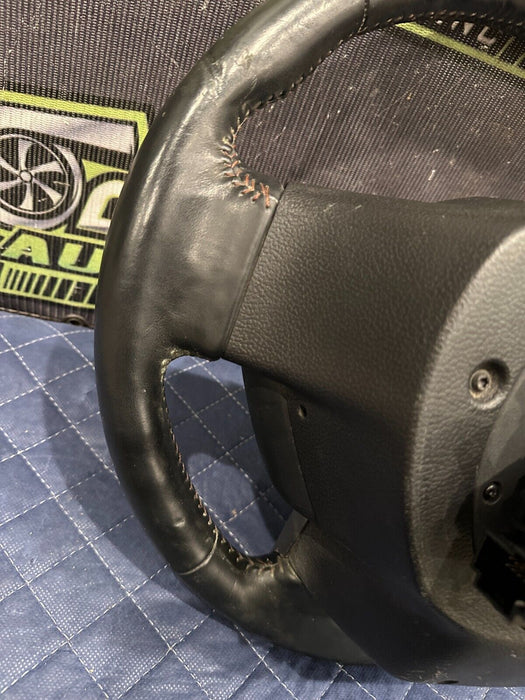 2019 FORD F250 F350 F450 BLACK LEATHER STEERING WHEEL ADAPTIVE CRUISE OEM ~WEAR~