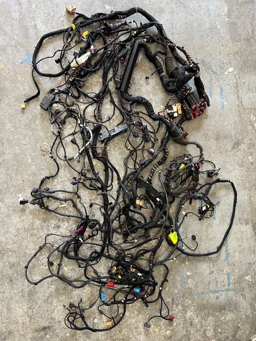 2012 AUDI R8 V8 6SP MANUAL OEM MAIN BODY WIRE WIRING HARNESS COUPE 420971824