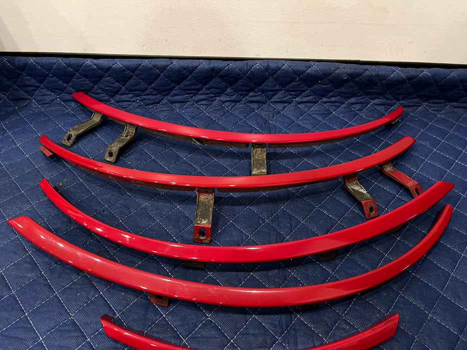 2017 NISSAN 370 NISMO FRONT REAR LEFT RIGHT FENDER FLARE TRIM SET OEM *READ DESC