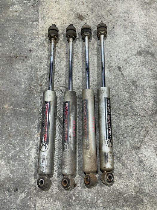 2015 DODGE RAM 2500 FRONT REAR ROUGH COUNTRY N3 SHOCK STRUT SET
