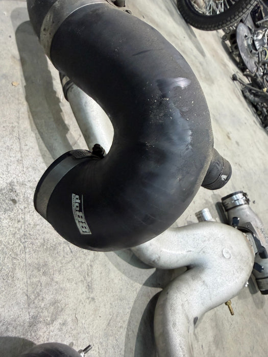 Porsche 991 Turbo IPD Plenum & Y-Pipe & do88 Turbo Inlet Hoses