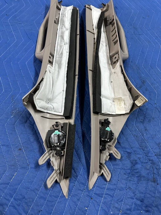 2017-2019 FORD F250 F350 F450 LIMITED A-PILLAR TRIM PAIR LEFT RIGHT OEM