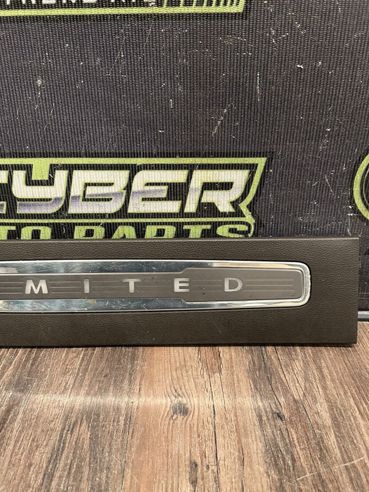 2017-2019 FORD F250 F350 F450 LIMITED BROWN FRONT REAR KICK PLATES OEM *READ!*