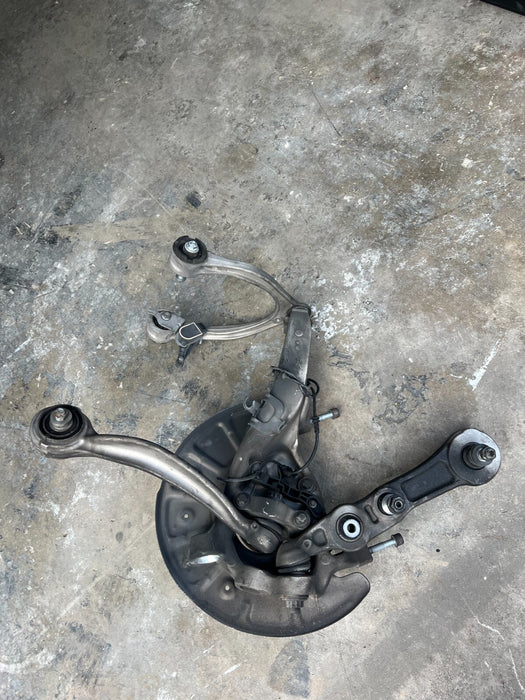 2015 MERCEDES-BENZ C63S AMG FRONT RIGHT SPINDLE SUSPENSION KNUCKLE CONTROL ARMS