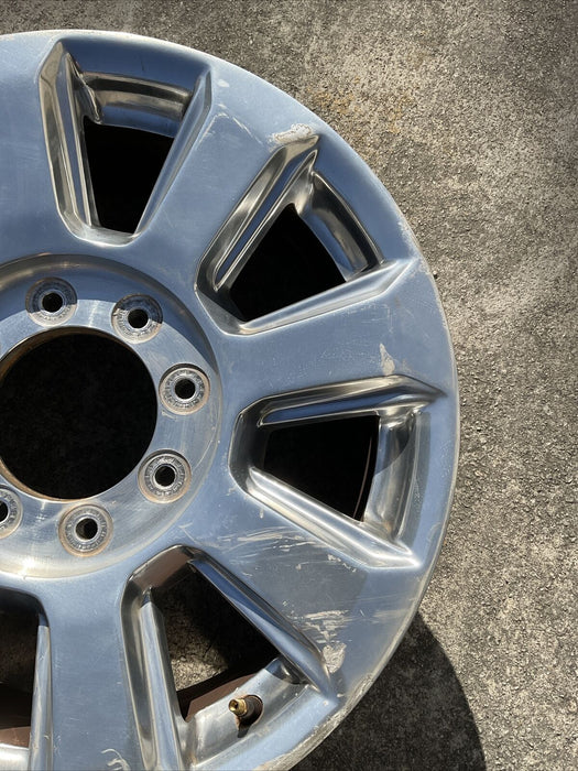 2017-2022 FORD F250 F350 F450 PLATINUM OEM WHEEL RIM (1) 20X8 *CURBRASH*