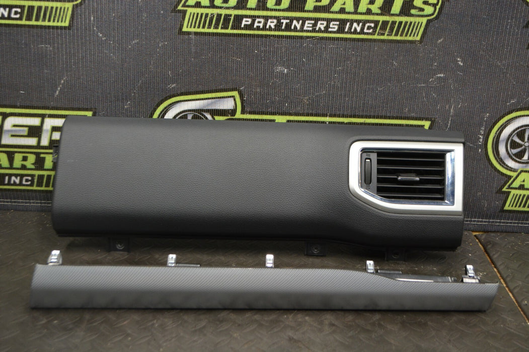 2018 NISSAN TITAN XD PRO-4X DASHBOARD TRIM PIECE AIR VENT LEATHER 2017 2016 2019