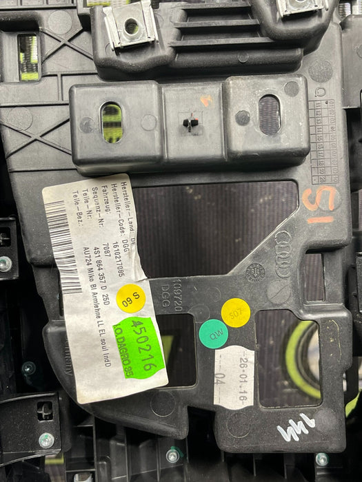2017 AUDI R8 CENTER CONSOLE TRIM OEM 2018 4S1-864-357-D-25D
