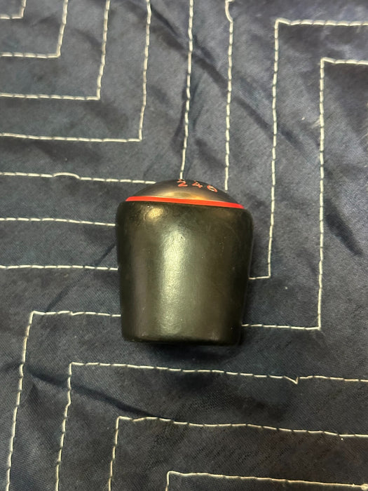2016 FORD SHELBY GT350 6 SPEED MANUAL BLACK LEATHER RED RIM SHIFT KNOB OEM