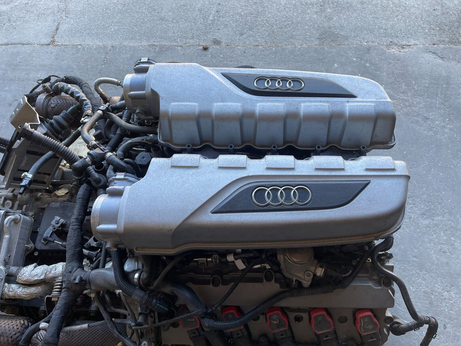 2021 AUDI R8 5.2L V10 ENGINE 7 SPEED S-TRONIC TRANSMISSION 14K MILES