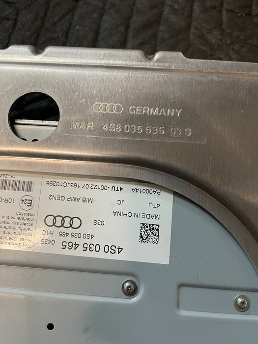 2017 AUDI R8 V10 B&O SOUND/AUDIO AMPLIFIER AMP OEM 4S0 035 465