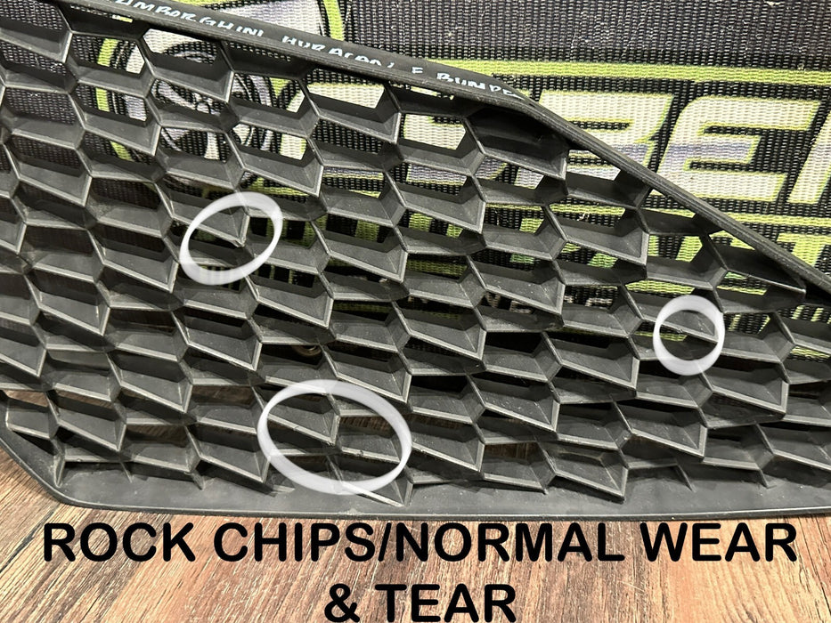 2015 LAMBORGHINI HURACAN LP610 FRONT LEFT BUMPER GRILLE OEM 4T0-807-681 *TAB*