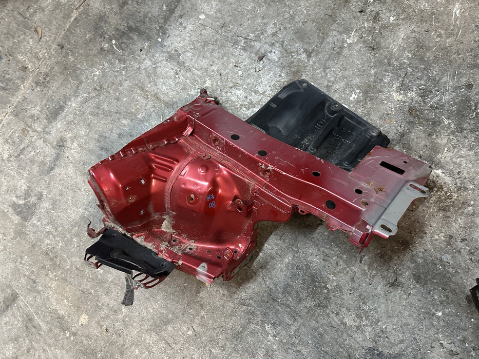 2014 TOYOTA PRIUS V FRONT RIGHT PASSENGER INNER FRAME RAIL APRON OEM