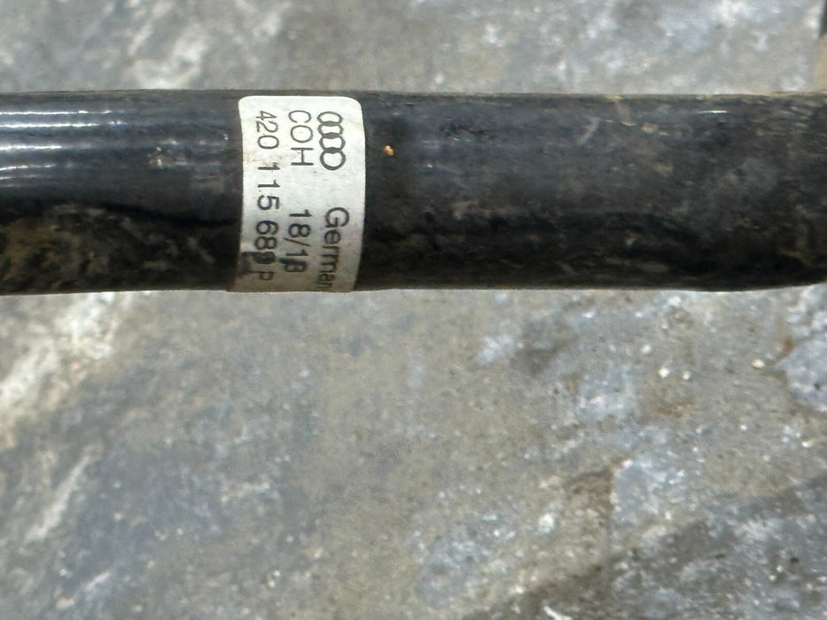 2014 AUDI R8 OEM TRANSMISSION OIL COOLER LINE HOSE PIPE 420115689 420 115 689