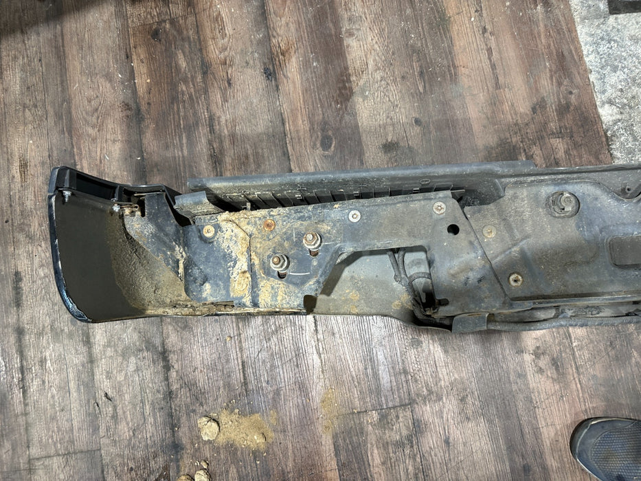 2018 FORD F350 REAR BUMPER W/ PARKING SENSORS OEM ~MINOR DENT/SCRATCHES~