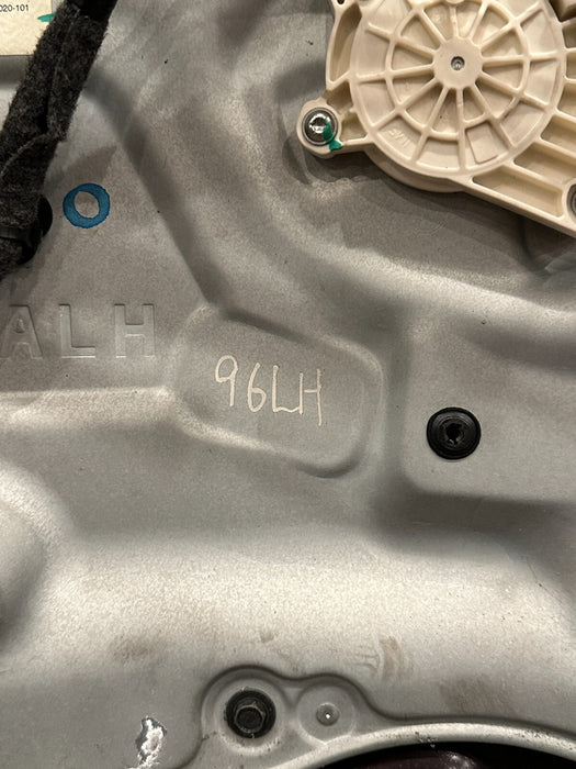 2010 NISSAN 370Z DRIVER LEFT DOOR SHELL BLACK CHEERY (NAG) OEM *READ DESC/FLAWS*