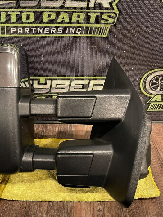 2017-22 FORD F250 F350 F450 PASSENGER RIGHT TOW MIRROR W CAMERA OEM *MINOR FLAWS