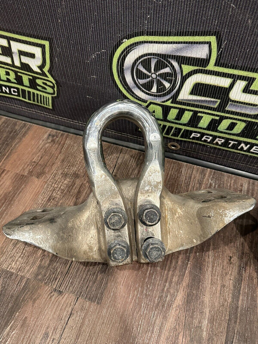 2017-21 FORD F250 F350 SUPERDUTY FRONT BUMPER LEFT & RIGHT TOW HOOKS OEM