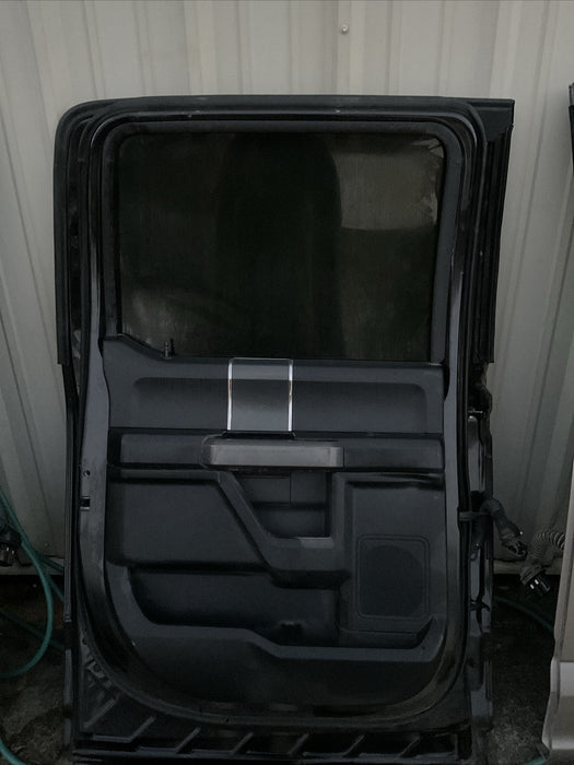 2017 2018 2019 FORD F250 F350 F450 REAR DRIVER LEFT DOOR W/PANEL~DAMAGE~