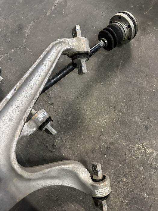 2017 AUDI R8 5.2L V10 FRONT RIGHT KNUCKLE CONTROL ARM W/ AXLE ASSEMBLY 2018 OEM