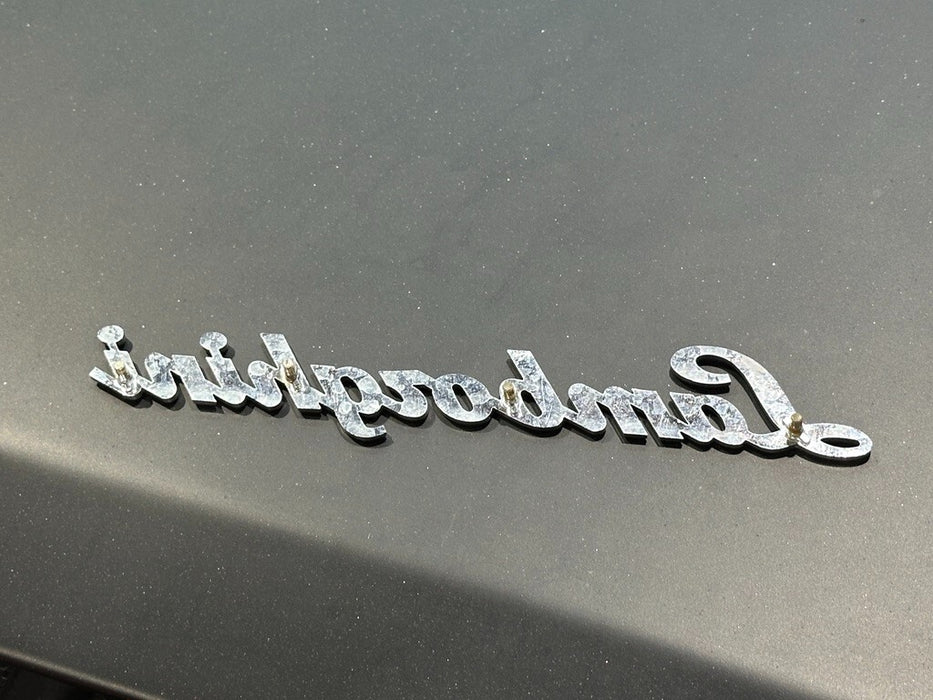 LAMBORGHINI HURACAN REAR EMBLEM GENUINE OEM FACTORY