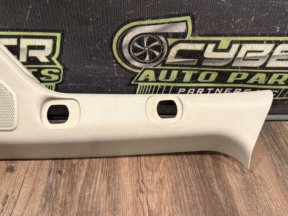 2017 NISSAN TITAN XD RESERVE DRIVER LEFT A PILLAR TRIM W SPEAKER OEM