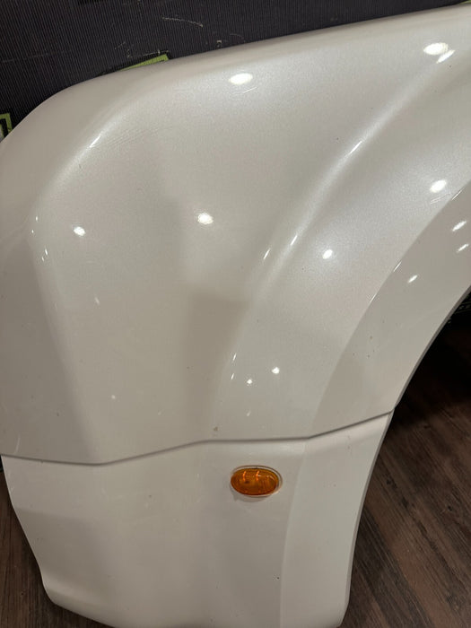 2017 2019 FORD F350 F450 LEFT DUALLY BED SIDE FENDER FLARE PEARL WHITE *UG* OEM