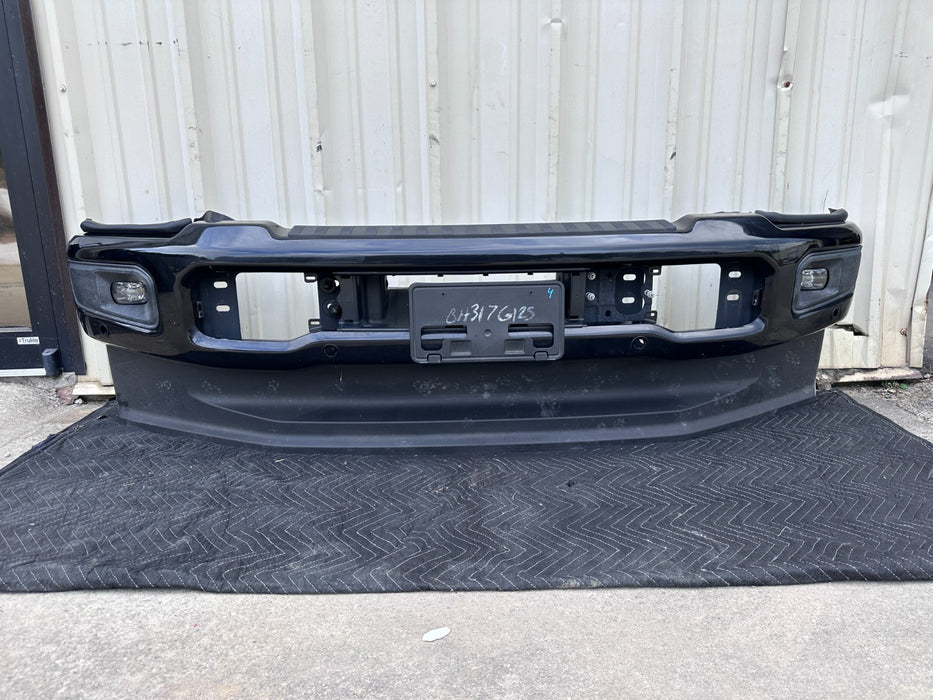 2023 2024 2025 FORD F250 F350 FRONT BUMPER ASSEMBLY AGATE BLACK~MINOR SCRATCHES~
