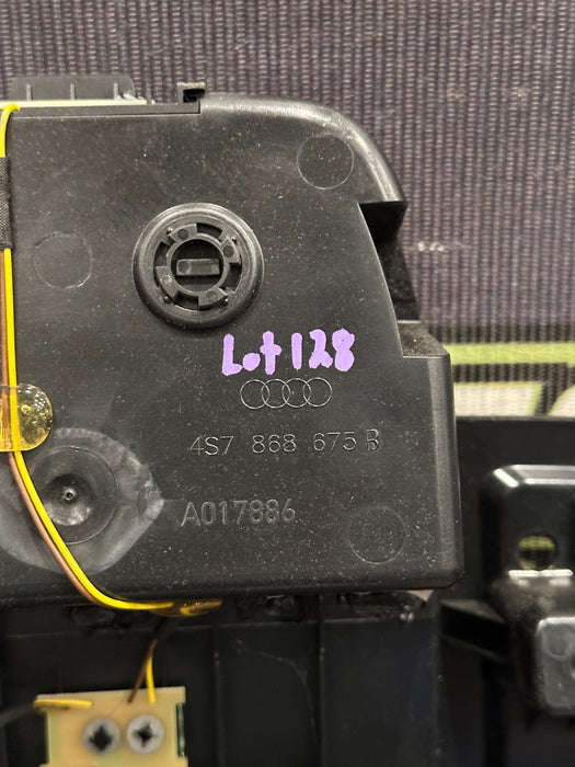 2017 AUDI R8 SPYDER REAR STORAGE COMPARTMENT BIN OEM 4S7 868 675