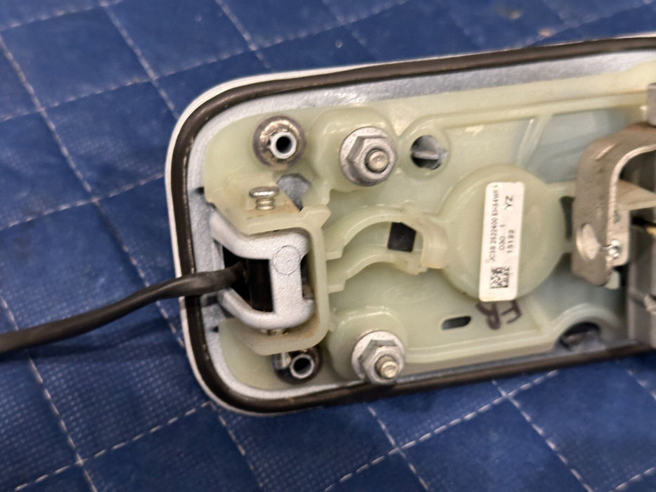 2019 FORD F250 F350 F450 PLATINUM FRONT RIGHT DOOR HANDLE OXFORD WHITE (YZ)