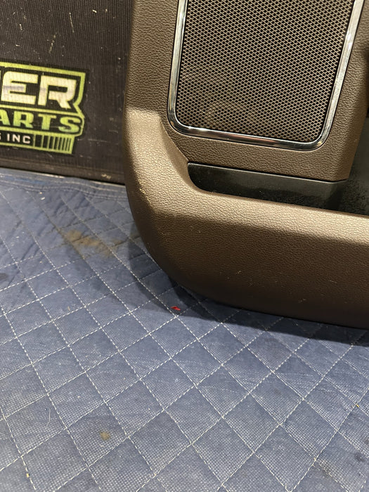 2017-2019 FORD F250 F350 F450 KING RANCH BROWN REAR RIGHT DOOR PANEL OEM *FLAW 5