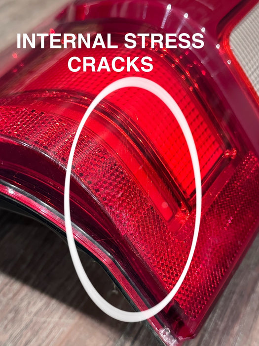 2020-22 FORD F250 F350 F450 DRIVER LEFT LED TAIL LIGHT W BLIND SPOT MODULE OEM