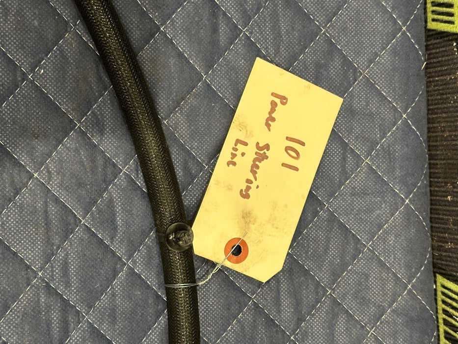 2015 JAGUAR F TYPE R POWER STEERING OIL COOLER LINE HOSE 8W83 3L602 AC OEM